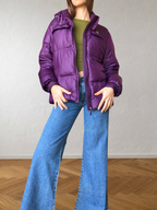 Giubbotto Adidas Vintage viola anni 2000