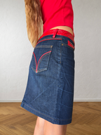 Gonna Dolce e Gabbana anni 90 in jeans