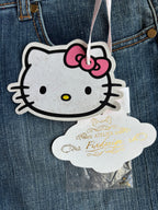 Jean Hello Kitty taille basse années 2000