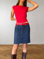 Gonna Dolce e Gabbana anni 90 in jeans