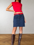 Gonna Dolce e Gabbana anni 90 in jeans