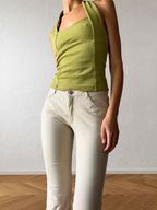 1990s beige Hugo Boss trousers