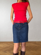 Gonna Dolce e Gabbana anni 90 in jeans