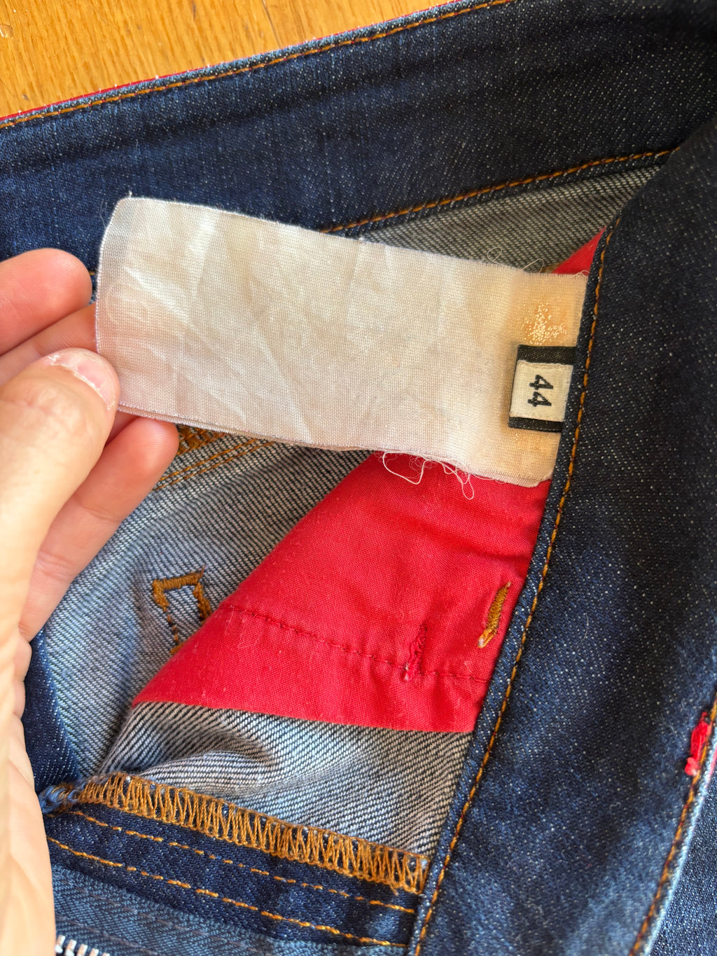 Gonna Dolce e Gabbana anni 90 in jeans