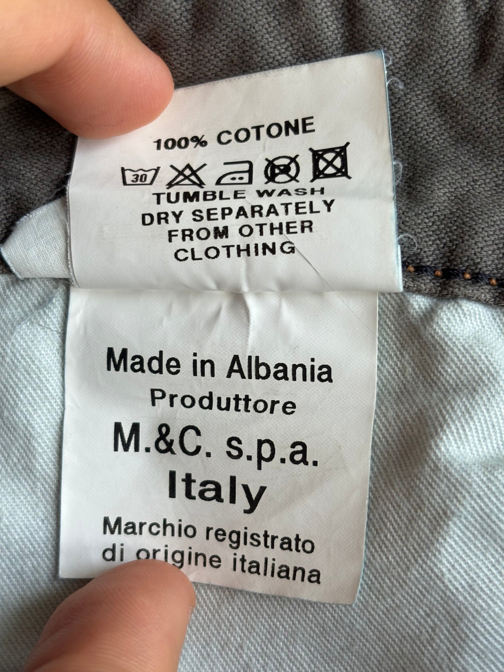 Jeans anni 90 dritti dettagli cargo