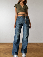 Jeans cargo svasati anni 90
