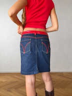 Gonna Dolce e Gabbana anni 90 in jeans