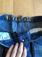 Jeans Capri cargo a vita bassa anni 2000