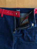 Gonna Dolce e Gabbana anni 90 in jeans