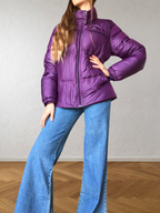 Giubbotto Adidas Vintage viola anni 2000