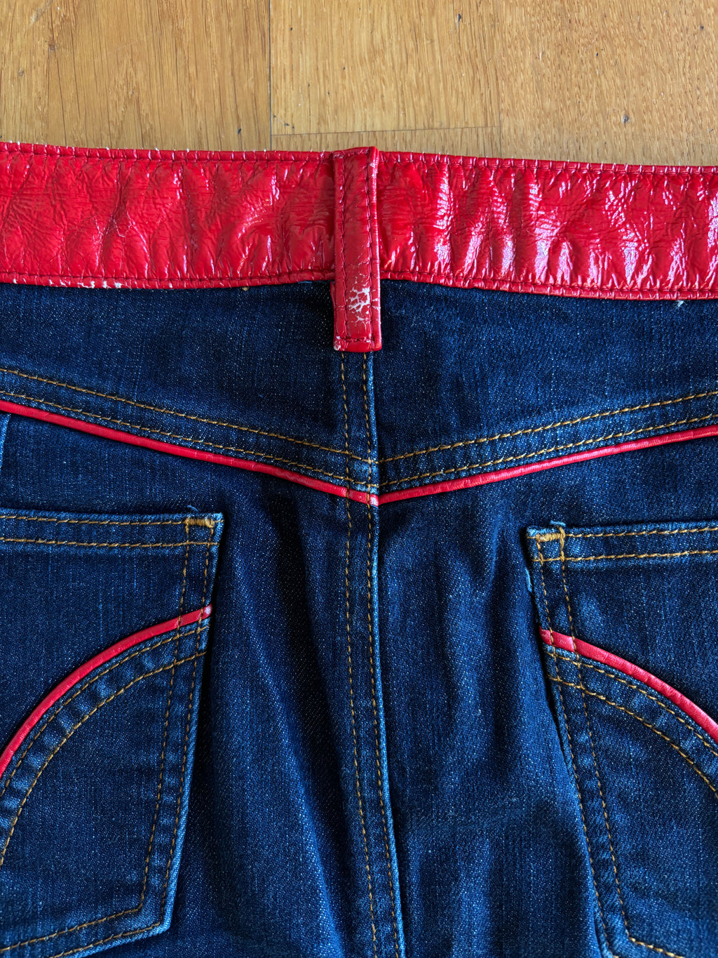 Gonna Dolce e Gabbana anni 90 in jeans