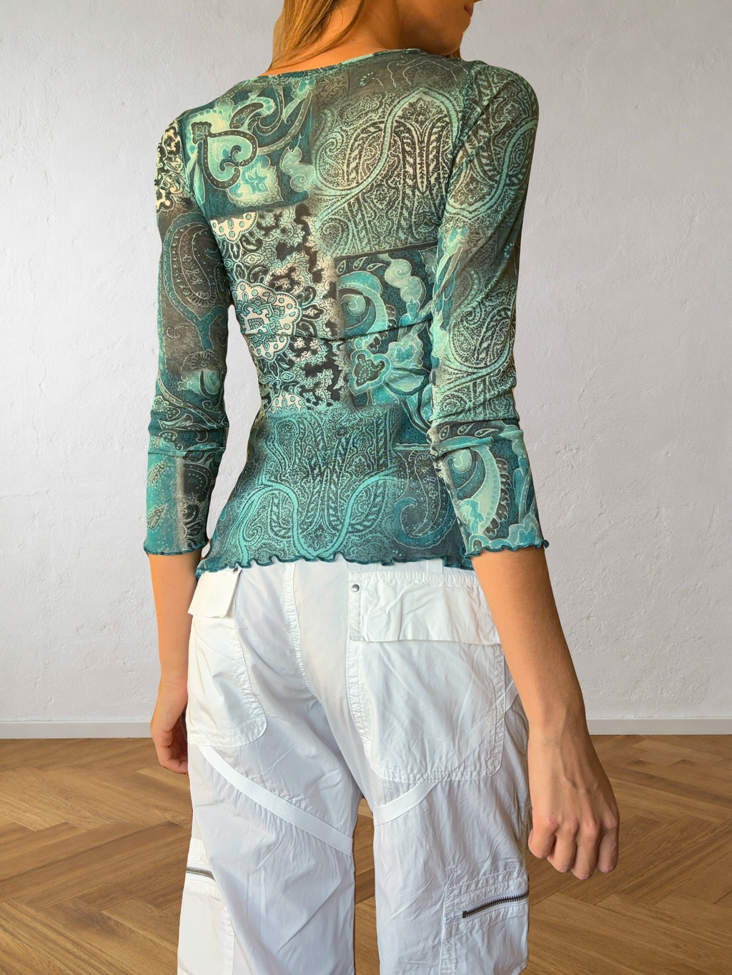 Y2K fairy half-sleeve top
