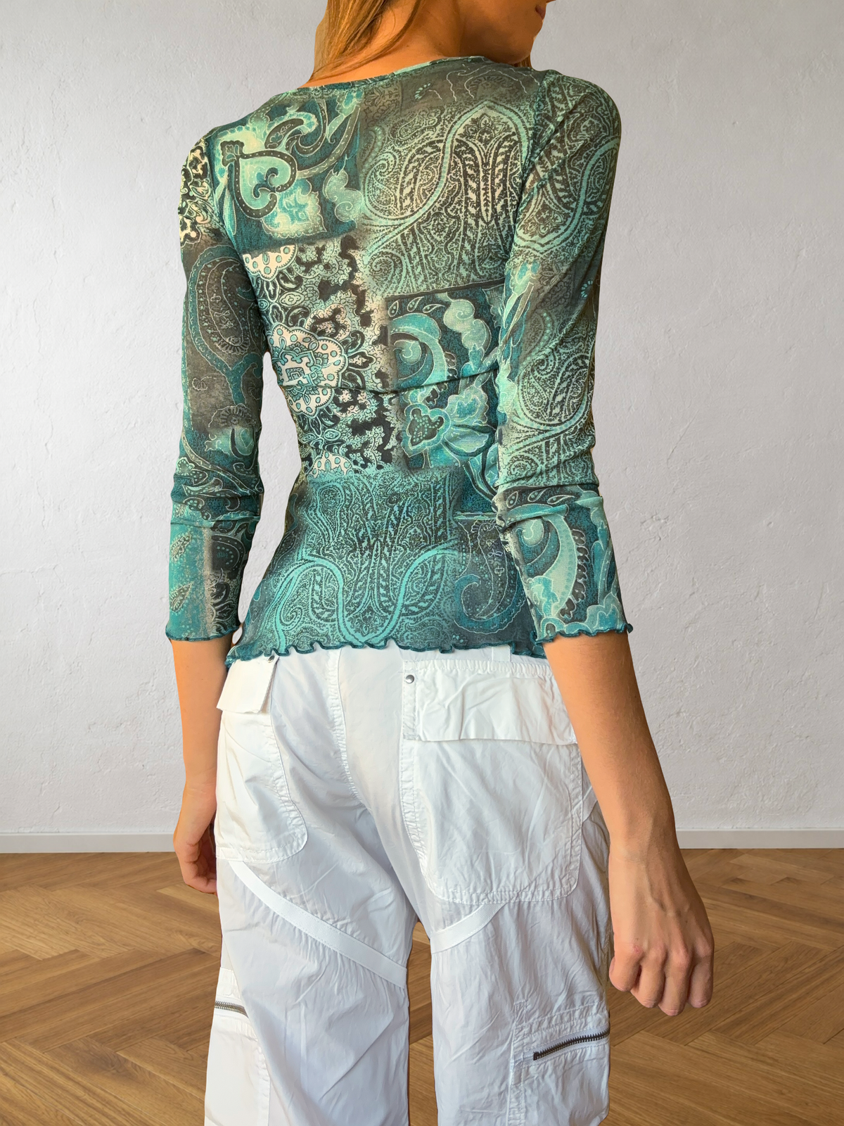 Y2K fairy half-sleeve top