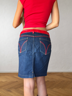 Gonna Dolce e Gabbana anni 90 in jeans