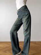 90s Energie Miss Sixty cargo jeans with back zipper