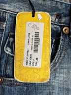 Jeans anni 90 dritti dettagli cargo