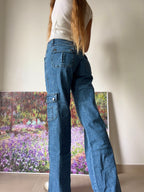 Good&Liu 90s flared cargo jeans