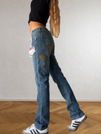 Jean Hello Kitty taille basse années 2000