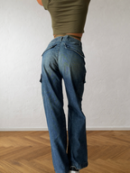 Jeans cargo svasati anni 90