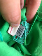 Shorts Capri vert fluo Miss Sixty années 2000