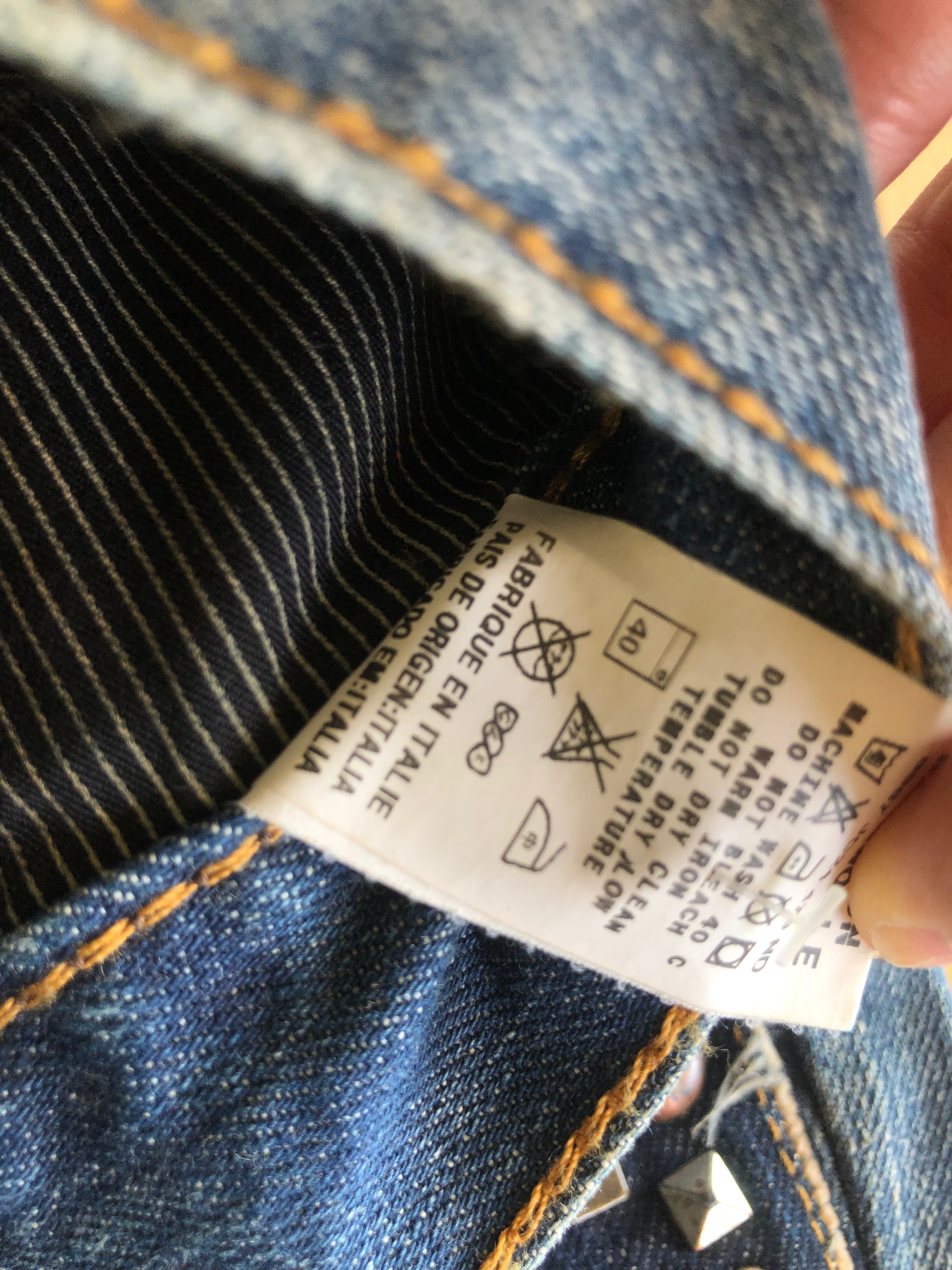 Capri-Jeans von Miss Sixty mit Strasssteinen und niedriger Taille im 2000er-Jahre-Stil