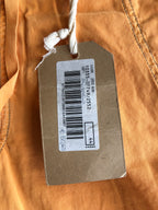 90s orange knee-length shorts