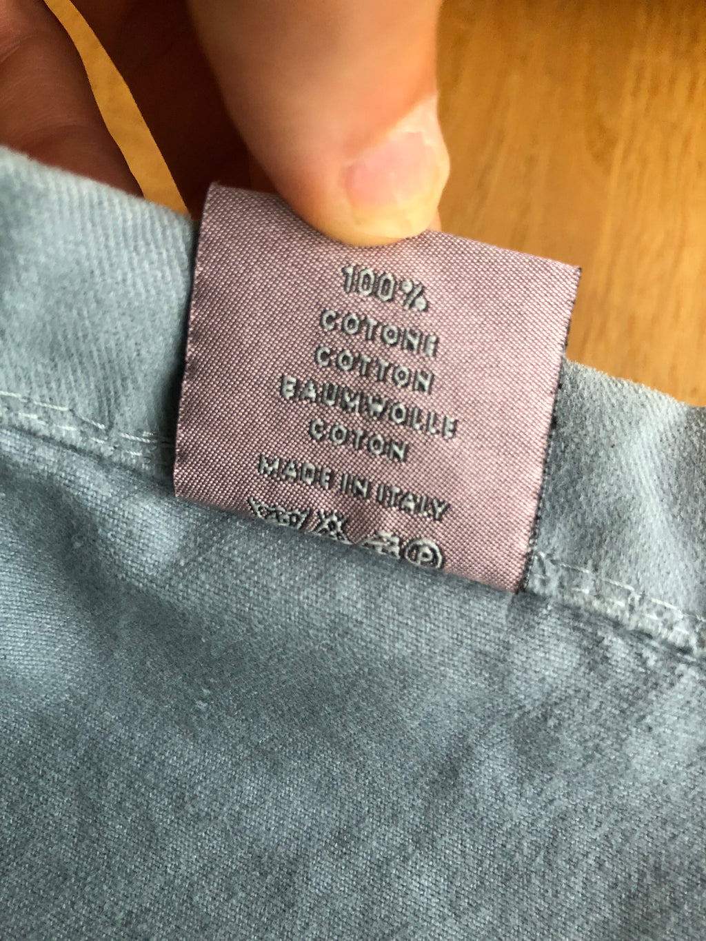 Pantaloni Vintage ONYX anni 90 in cotone. Vita bassa con laccio, gamba ampia