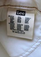 Jeans Bianchi LEE anni 90. A vita bassa svasati dritti