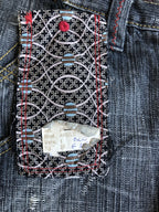 Jeans vintage anni 90 svasati grigi