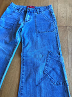 Jeans Vintage anni 90. Cargo Tasche diagonali