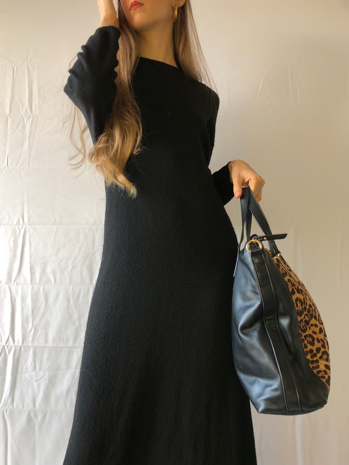 90s leopard-print Rocco Barocco bag