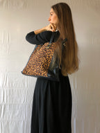 90s leopard-print Rocco Barocco bag