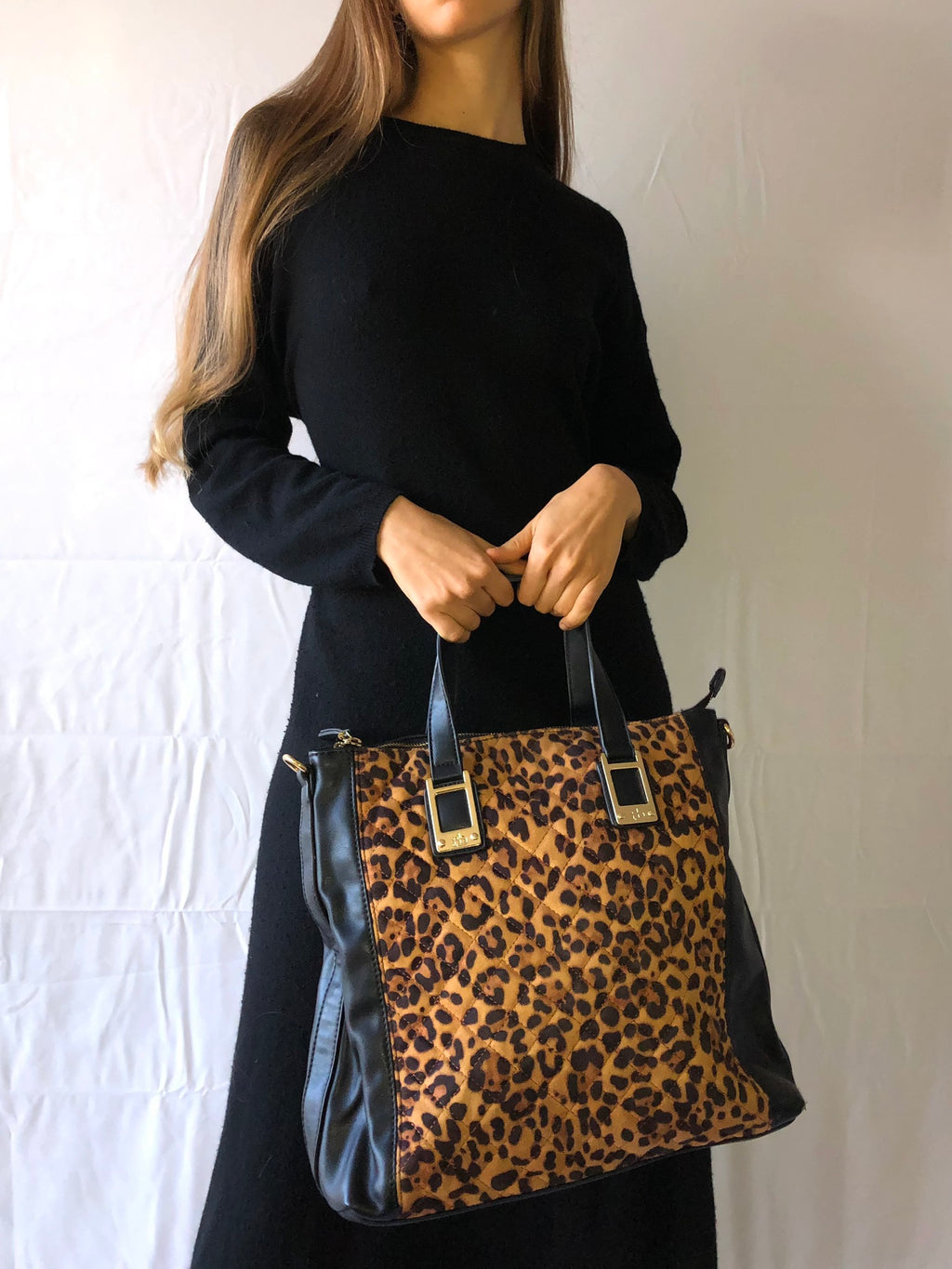 90s leopard-print Rocco Barocco bag