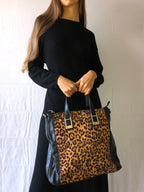 90s leopard-print Rocco Barocco bag