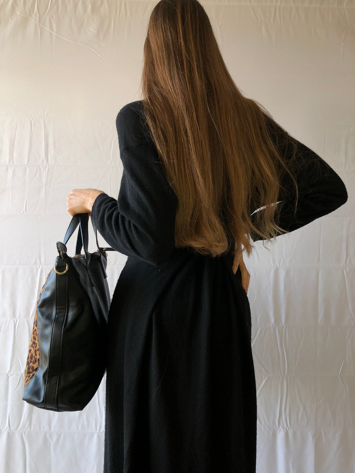 90s leopard-print Rocco Barocco bag