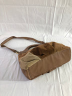 Wildledertasche von Carpisa im Stil der 2000er mit Karree-Muster