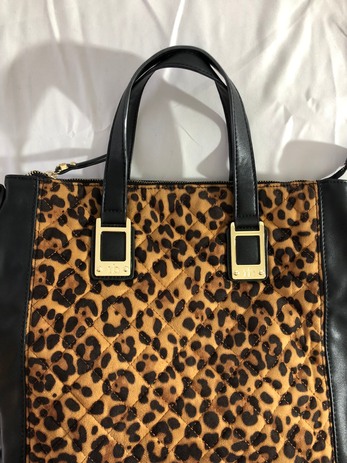 90s leopard-print Rocco Barocco bag