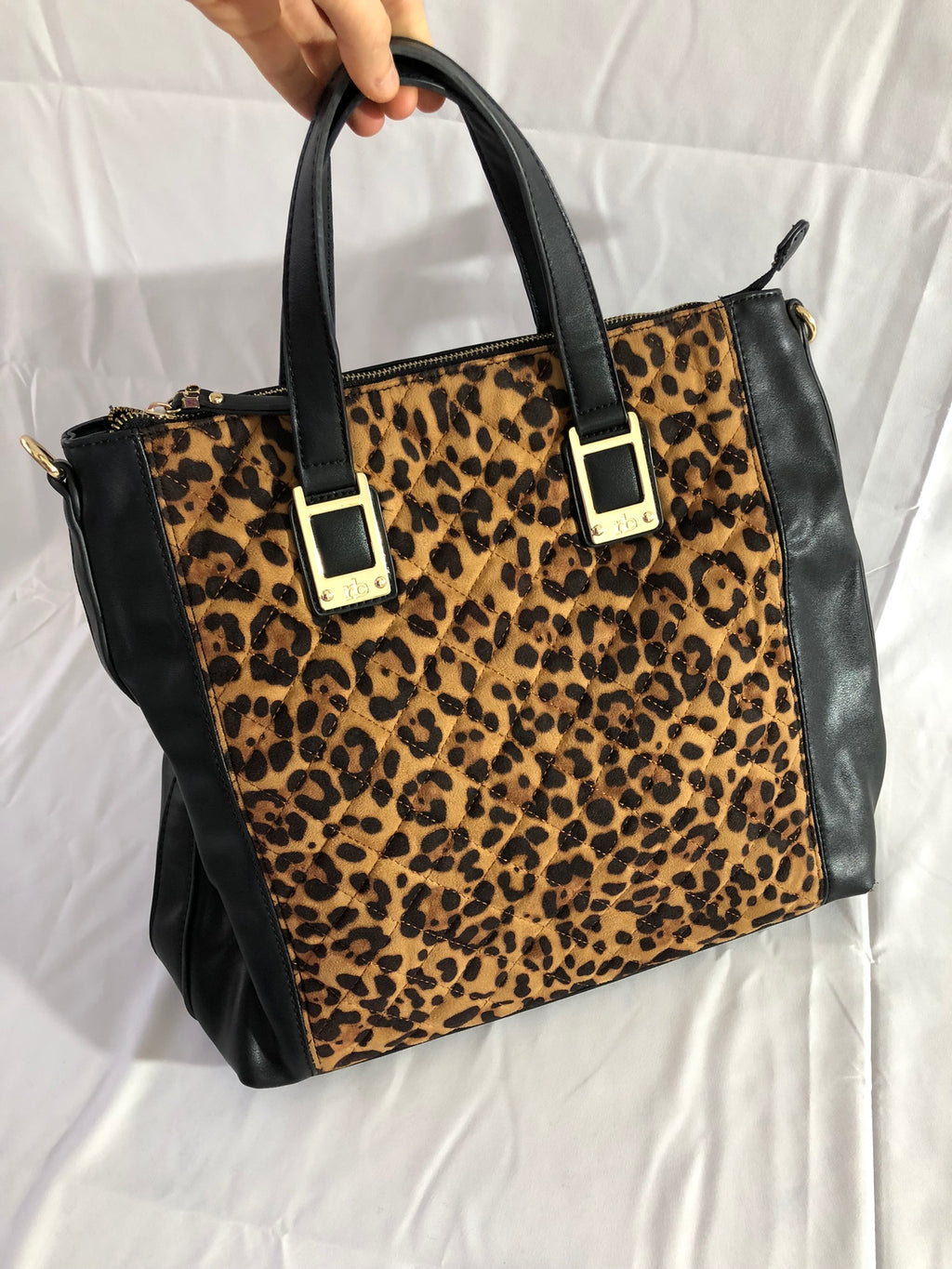 90s leopard-print Rocco Barocco bag