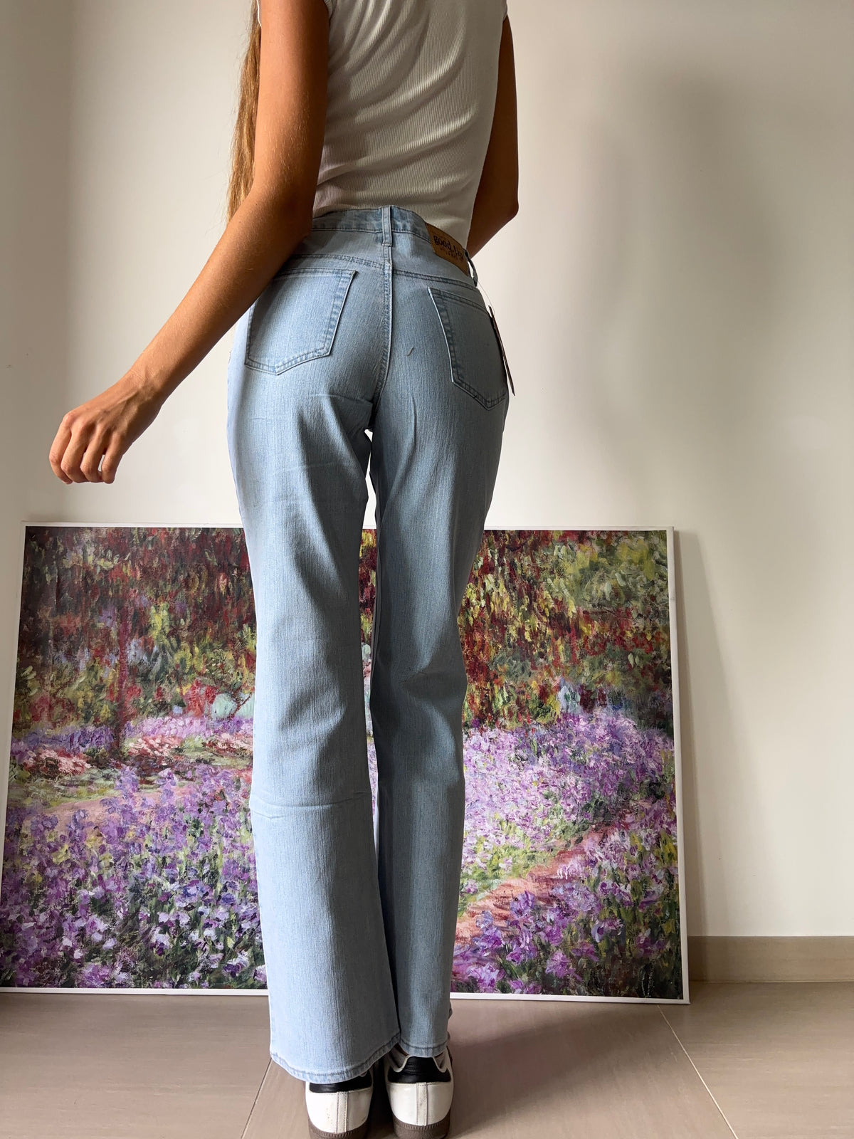 Jeans chiari svasati Bootcut anni 90
