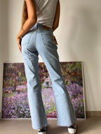 Jeans chiari svasati Bootcut anni 90