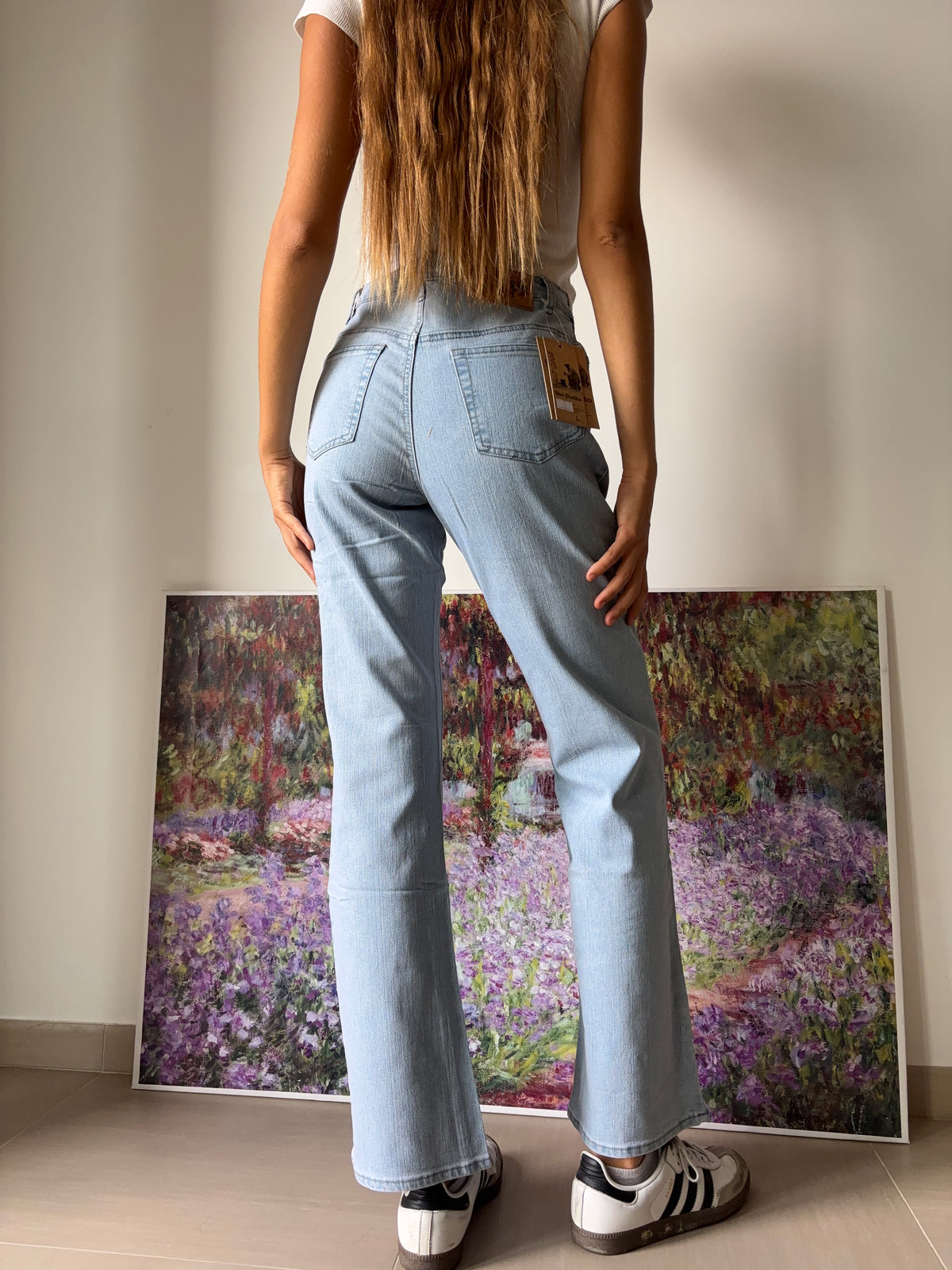 Jeans chiari svasati Bootcut anni 90