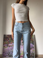 Jeans chiari svasati Bootcut anni 90