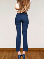 Pantalon REPLAY bleu années 90 à pli permanent