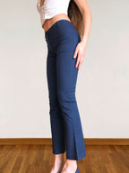 Pantalon REPLAY bleu années 90 à pli permanent