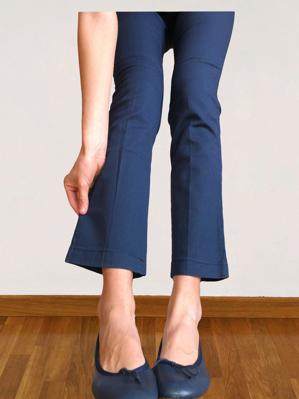 Pantalon REPLAY bleu années 90 à pli permanent