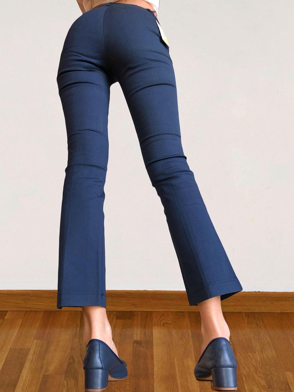 Pantalon REPLAY bleu années 90 à pli permanent