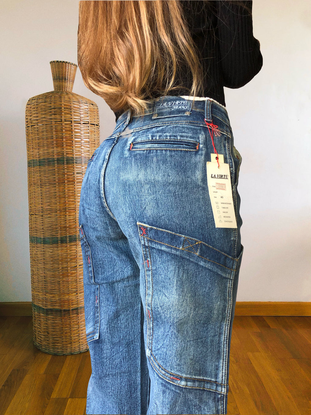 Jeans Vintage anni 90 Sagomati Cargo e svasati