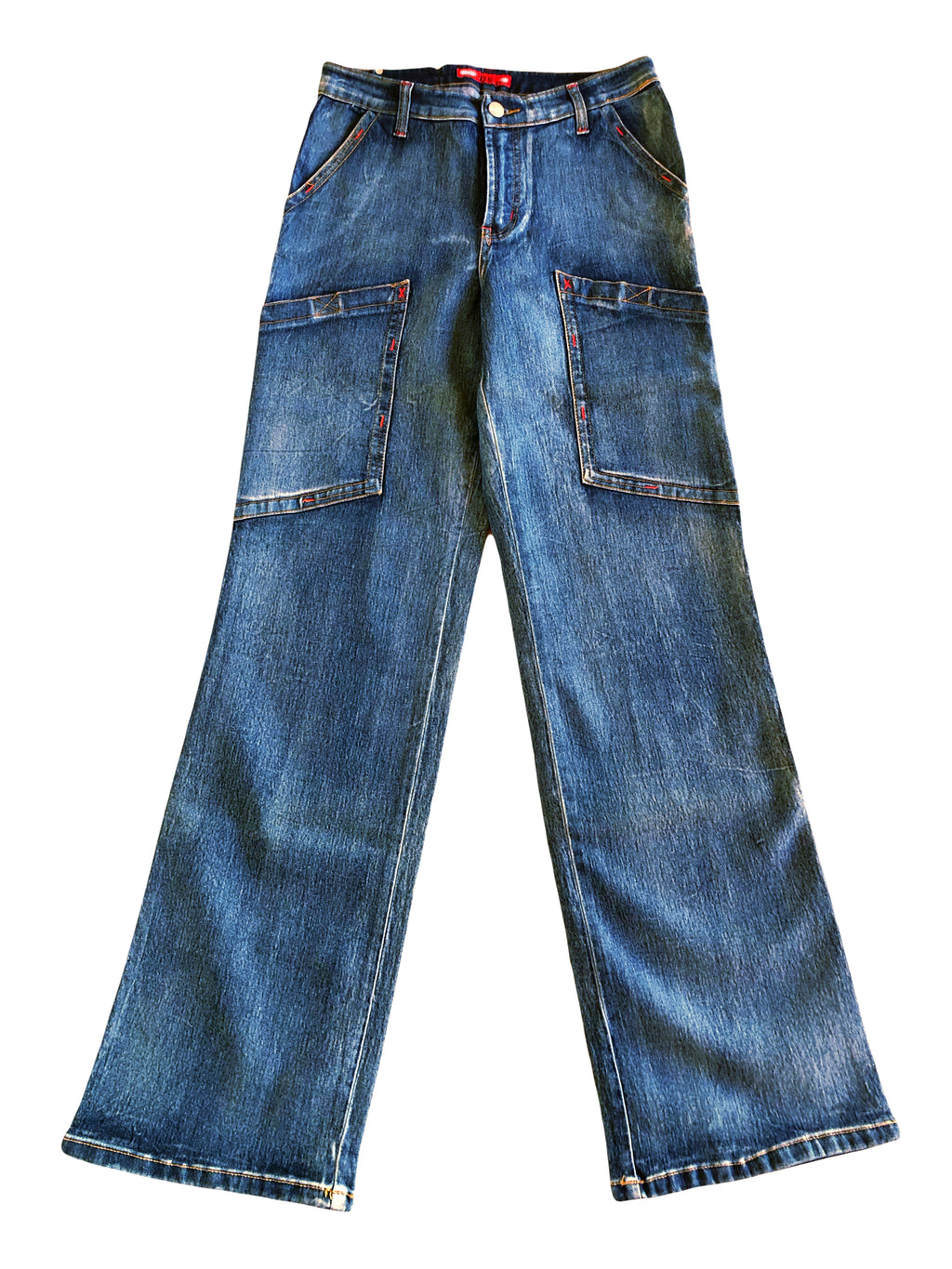 Jeans Vintage anni 90 Sagomati Cargo e svasati