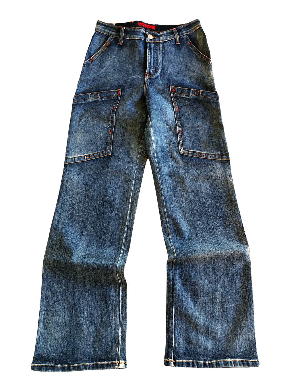 Jeans Vintage anni 90 Sagomati Cargo e svasati