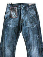 Jeans vintage anni 90 svasati grigi